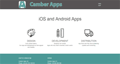 Desktop Screenshot of camberapps.com